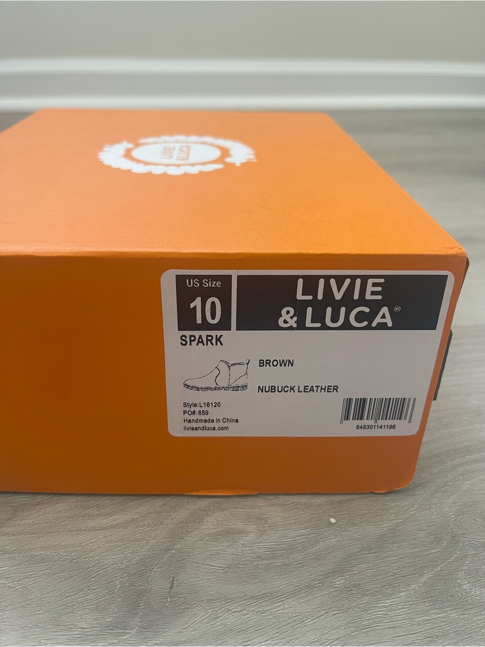 Livie & Luca Brown Slip-On Zip Toddler Boots - Picture 6 of 7